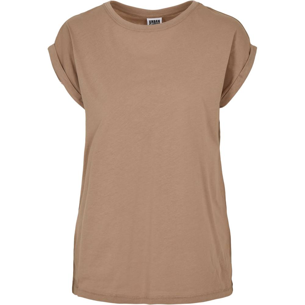 Urban Classics - Extended Shoulder Dames T-shirt - Creme